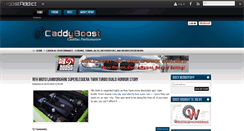 Desktop Screenshot of caddyboost.com